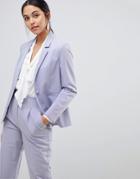 Asos Design Mix & Match Tailored Blazer-gray