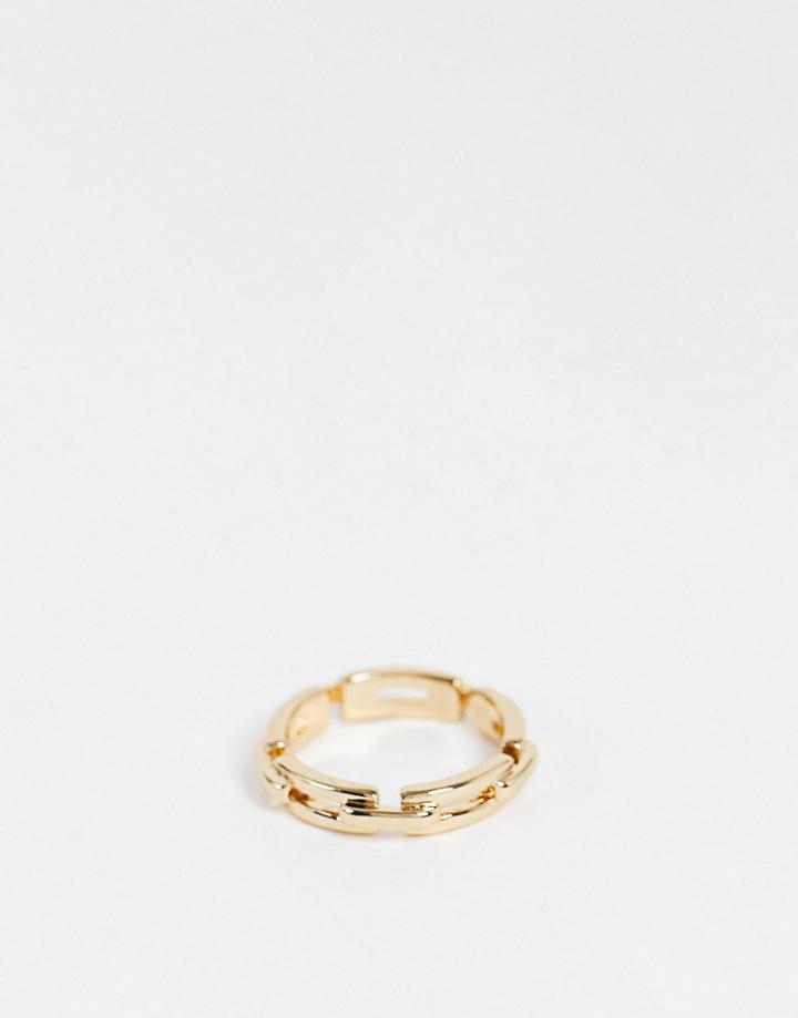 & Other Stories Chain Ring In Gold