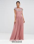 Tfnc Wedding Embellished Maxi Dress - Pink
