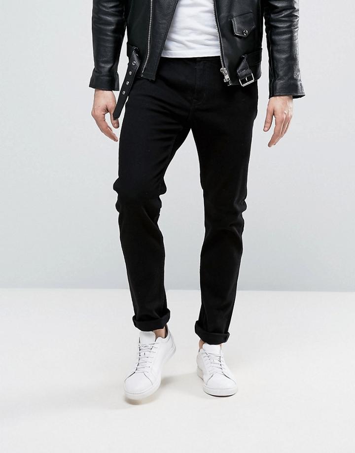 Cheap Monday Sonic Jean Deep Black Wash - Black