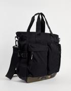 Superdry Commuter Tote Bag-black