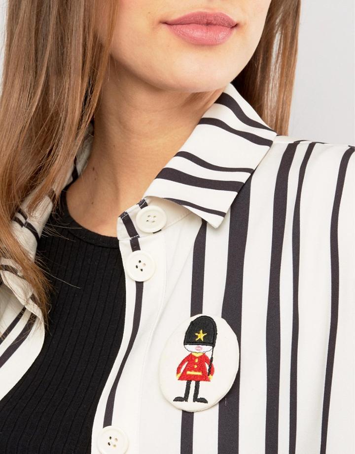 Limited Edition London Soldier Brooch - Multi