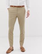 Only & Sons Slim Suit Pants - Beige