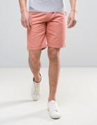 Solid Chino Shorts - Pink