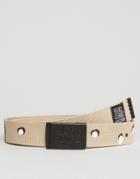 Cheats And Thieves Clip Belt In Camo Print - Black