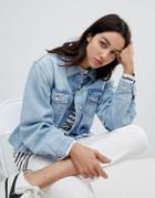 Mads Norgaard Classic Denim Jacket - Blue