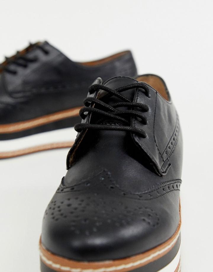Steve Madden Lace Up Shoes - Black