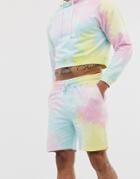 Another Influence Tie Dye Sweat Short Two-piece-multi