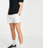 New Look Jersey Short In Off White