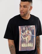 Asos Design Kill Bill Oversized T-shirt-black
