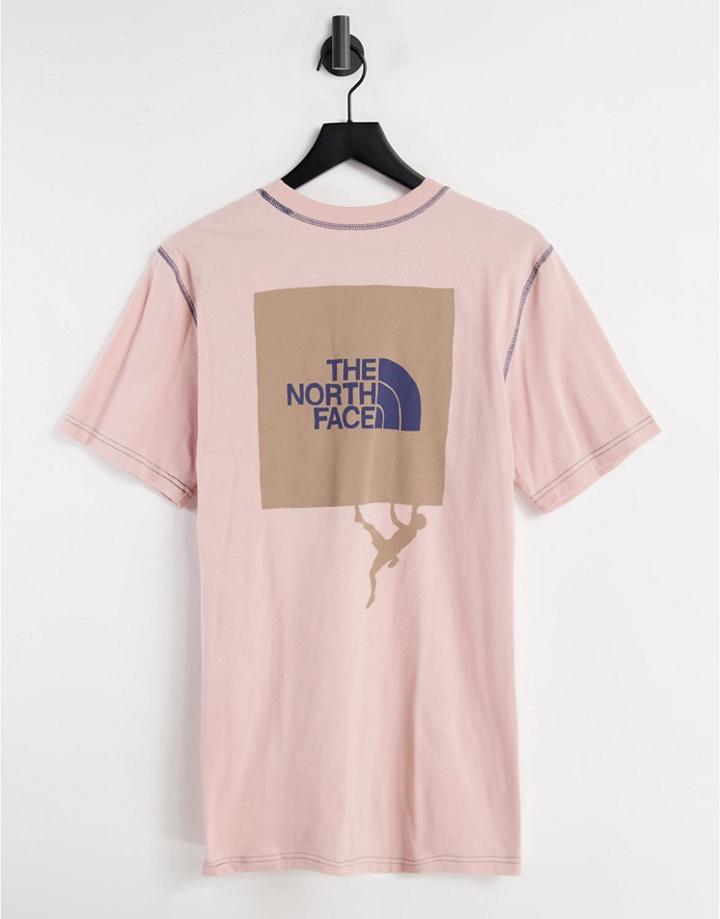 The Norh Face Dome Climb T-shirt In Pink