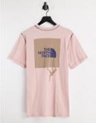 The Norh Face Dome Climb T-shirt In Pink