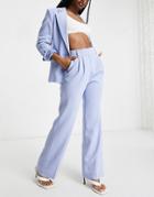 & Other Stories Matching Tailored Pants In Light Blue-blues