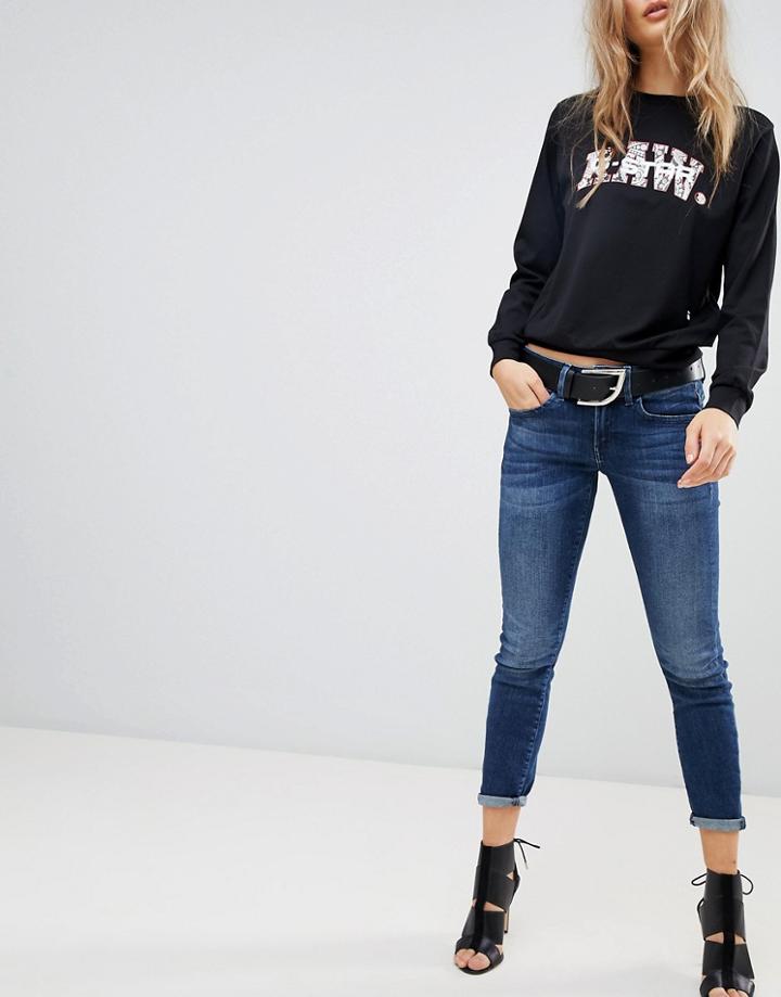 G-star Mid Rise Skinny Jean-blue