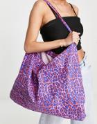 Vero Moda Tote Bag In Palm Print-multi