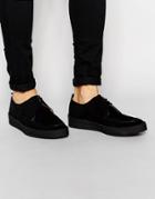 Fred Perry X George Cox Creeper Shoes - Black