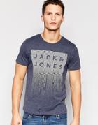 Jack & Jones T-shirt With Textured Jack & Jones Print