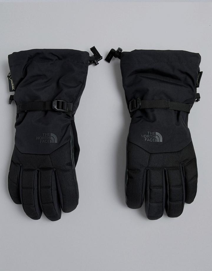 The North Face Montana Gore-tex Gloves In Black - Black