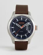 Boss Orange By Hugo Boss Hong Kong Sport Watch In Brown 1550002 - Brown