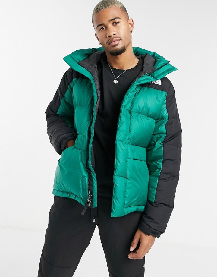 The North Face Himalayan Down Parka Jacket In Green