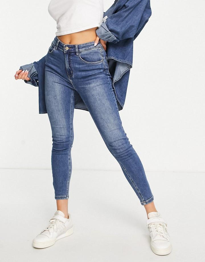 Urban Revivo Skinny Jeans In Blue
