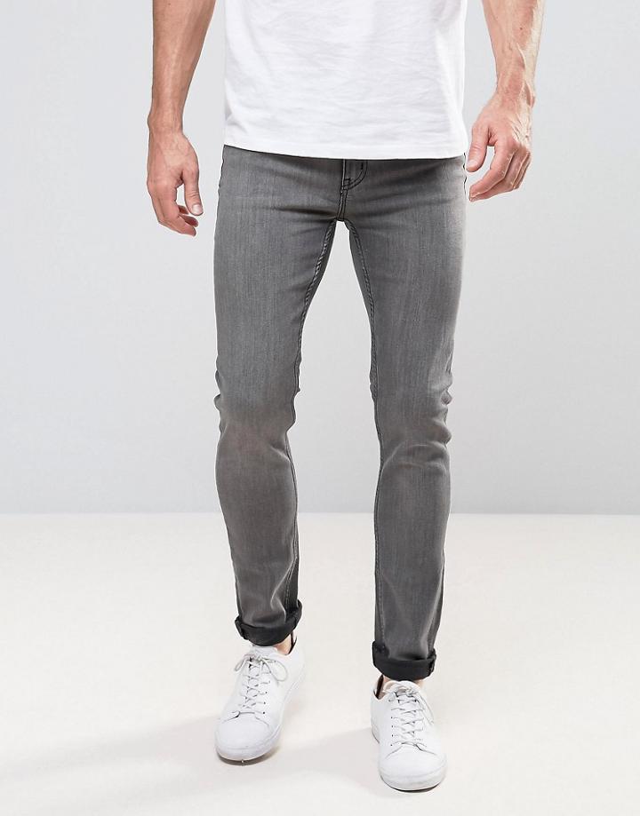 Cheap Monday Tight Skinny Jeans In Crude - Gray