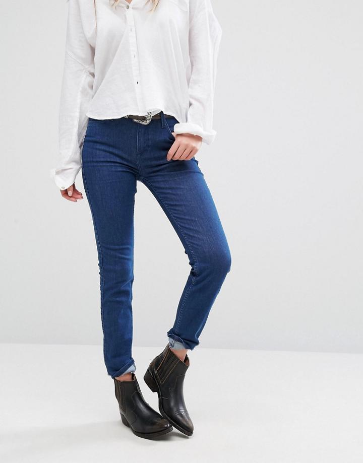 Lee Scarlett High Waist Skinny Jeans - Blue