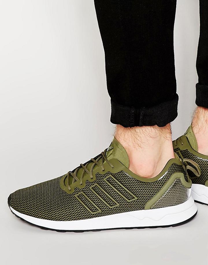 Adidas Originals Zx Flux Sneakers Aq2680 - Green