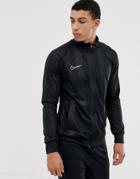 Nike Soccer Academy Track Top In Black