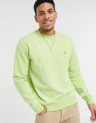 Lacoste Motion Printed Crew Neck Sweatshirt-green