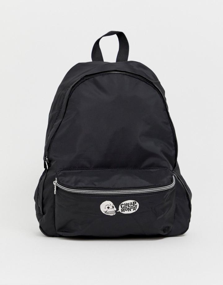 Cheap Monday Skull Bag Pack - Black