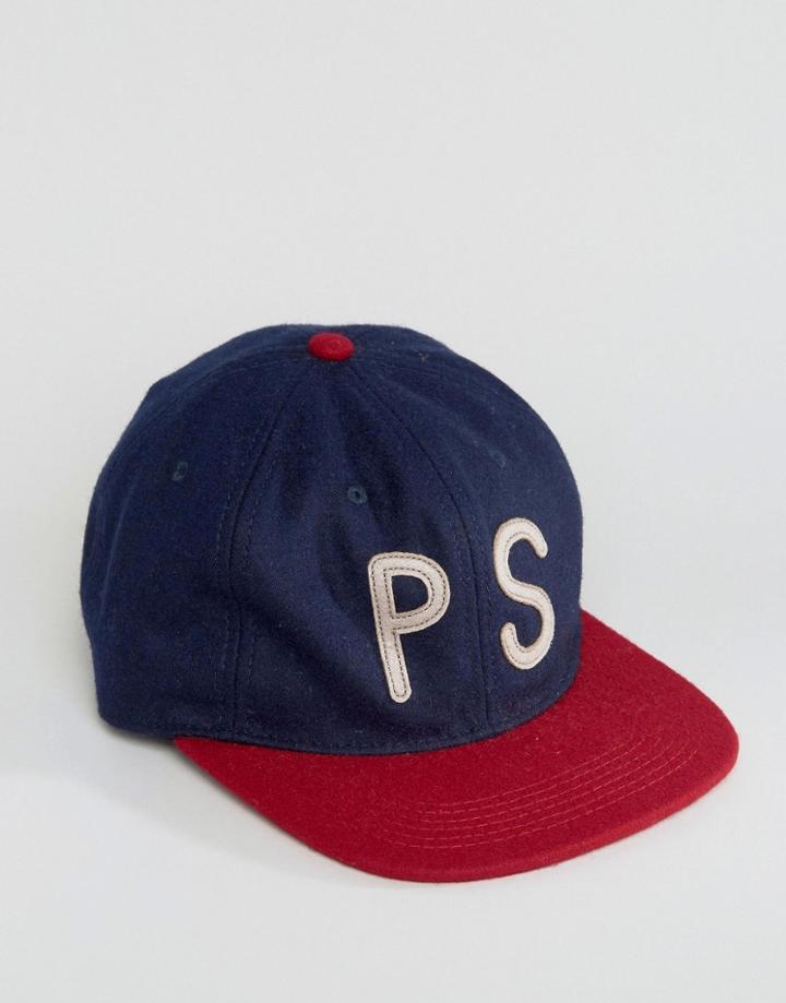 Poler Cap Ps In Wool - Navy