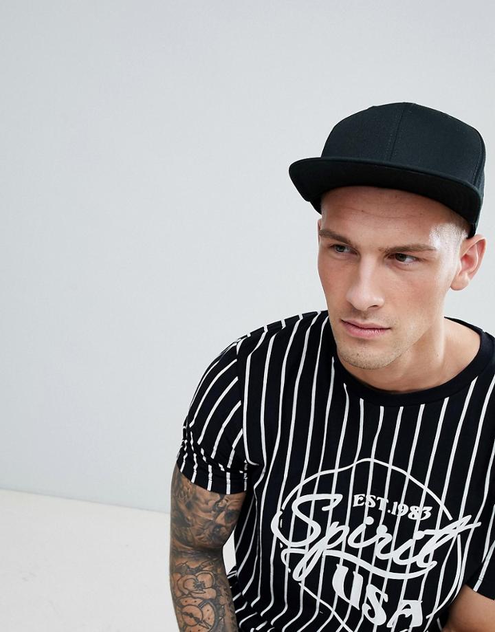 Jack & Jones Snap Back Cap - Black