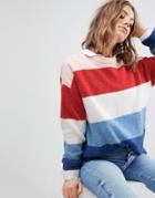 Stradivarius Bold Stripe Sweater - Multi