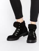 Asos Allycat Ankle Boots - Black