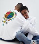 Asos Design X Glaad & Sweatshirt With Back Print - White