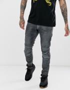 G-star Elwood Skinny Fit Jeans In Gray