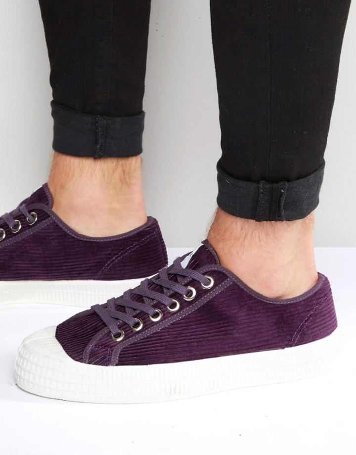 Novesta Star Master Corduroy Low Sneakers - Purple