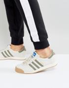 Adidas Originals Samoa Vintage Sneakers In Beige By3161 - Beige