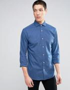 Selected Homme Slim Smart Shirt - Blue