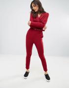Oeuvre Jumpsuit - Red