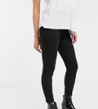 New Look Maternity Overbump Jegging In Black