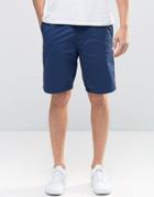 Pull & Bear Chino Shorts In Blue - Blue