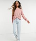 Y.a.s Sweater With Exaggerated Shoulder In Pink
