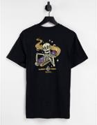 Element Transender Back Print T-shirt In Black