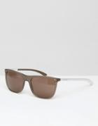 Giorgio Armarni Wayfarer Sunglasses Bronze - Gold