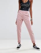 Missguided Pink Riot Jeans - Pink