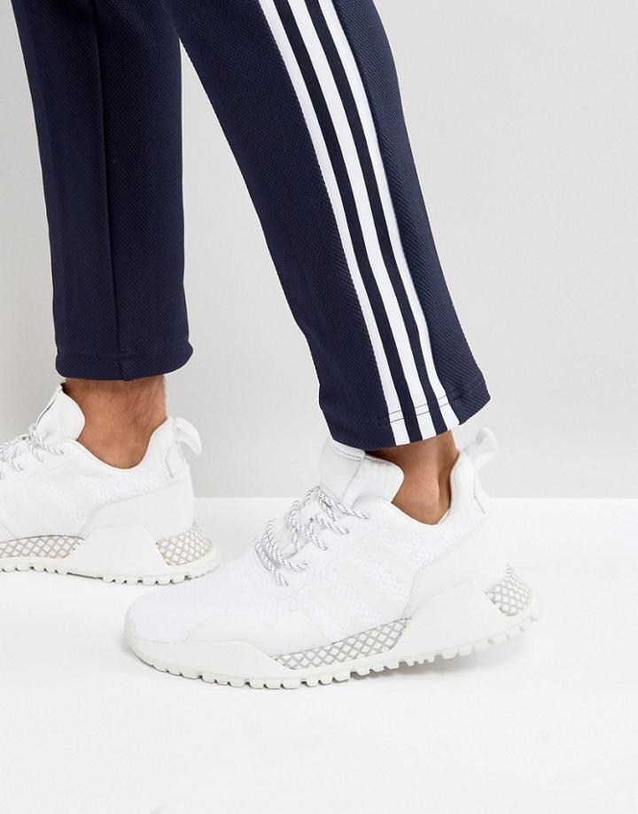 Adidas Originals H.f/1.4 Primeknit Sneakers In White By9396 - White