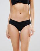 Dorina Black Short Bikini Bottom - Black