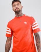 Adidas Originals Authentic T-shirt In Red Dh3856 - Red